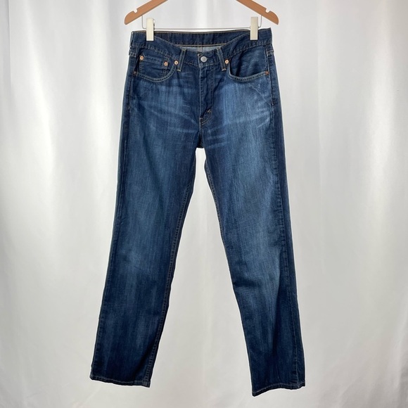 Levi’s 514 Straight‎ Leg Jeans in Blue Size 32 x 32 - Picture 1 of 7